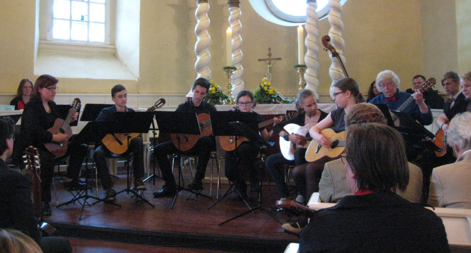 Gitarrenchor des Musikkreises Wettbergen